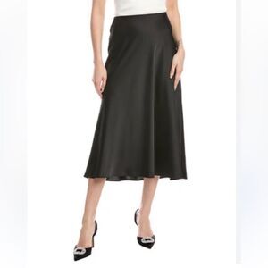 NEW WITH TAGS ANNE KLEIN GRAY STRETCH MAXI SKIRT